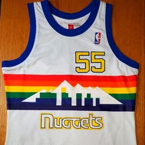 Mitchell and Ness vintage Denver Nuggets, Dikembe Mutombo jersey, size M
